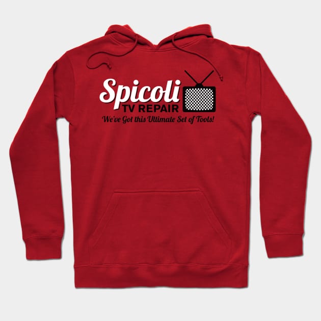 Spicoli TV Repair Hoodie by MrMcGree